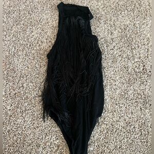 Fringe Bodysuit size L from amazon!
